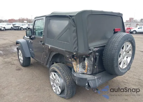 2018 Jeep Wrangler Jk Sport S 4X4 из США, поврежденный, VIN 1C4AJWAG4JL814846